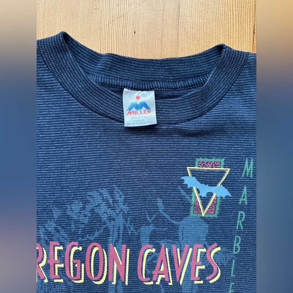 Vintage Oregon Caves Marble Halls Shirt Men’s Large View 4